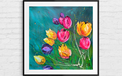 Carnival of Tulips - Fine Art Prints