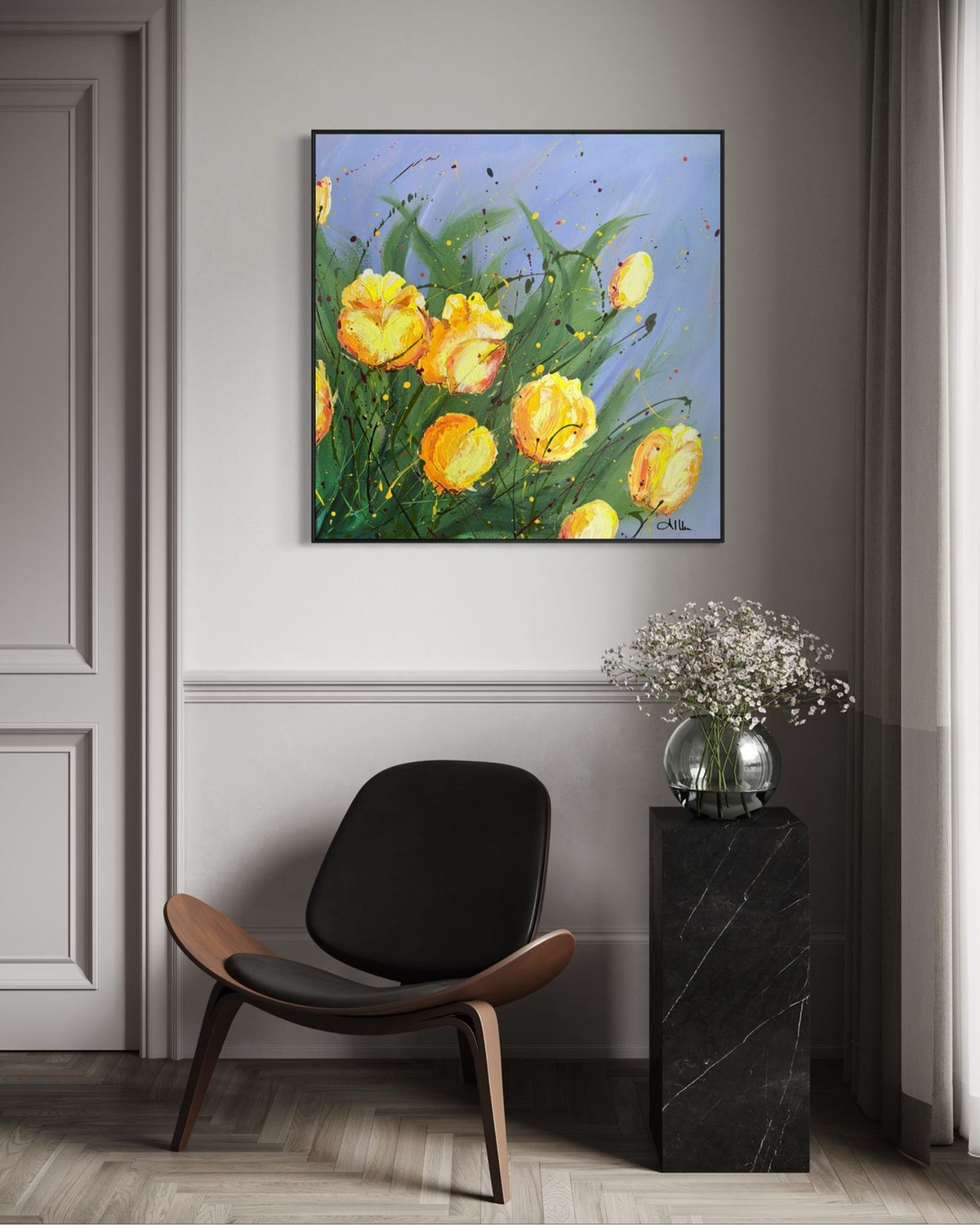 Lemon Bloom - Canvas Print