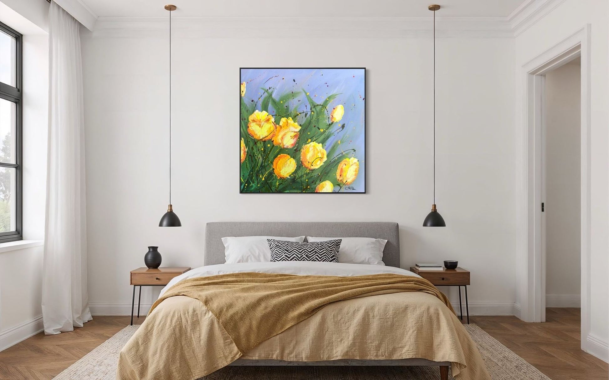 Lemon Bloom - Canvas Print