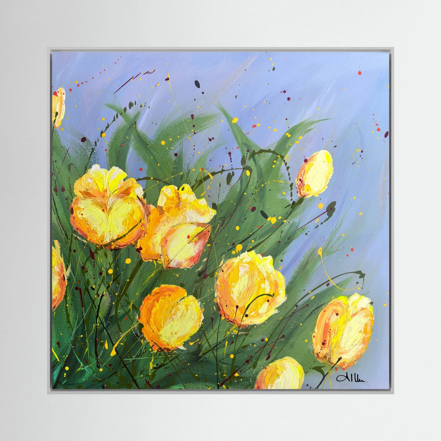 Lemon Bloom - Canvas Print