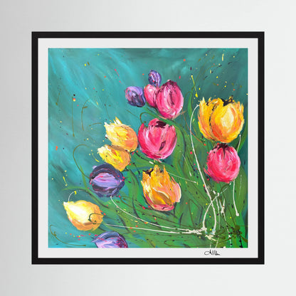 Carnival of Tulips - Fine Art Print