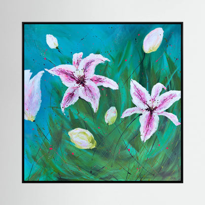Stargazing - Canvas Print 