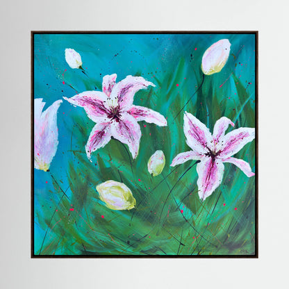 Stargazing - Canvas Print 