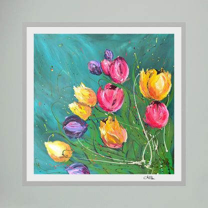 Carnival of Tulips - Fine Art Print