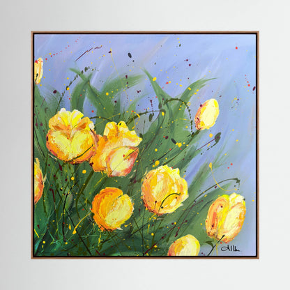 Lemon Bloom - Canvas Print