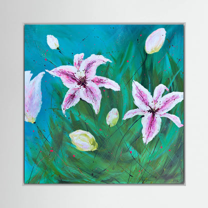 Stargazing - Canvas Print 