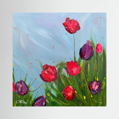 Spring Release II - Canvas Print 