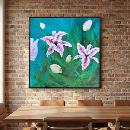 Stargazing - Canvas Print 