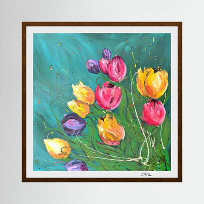 Carnival of Tulips - Fine Art Print