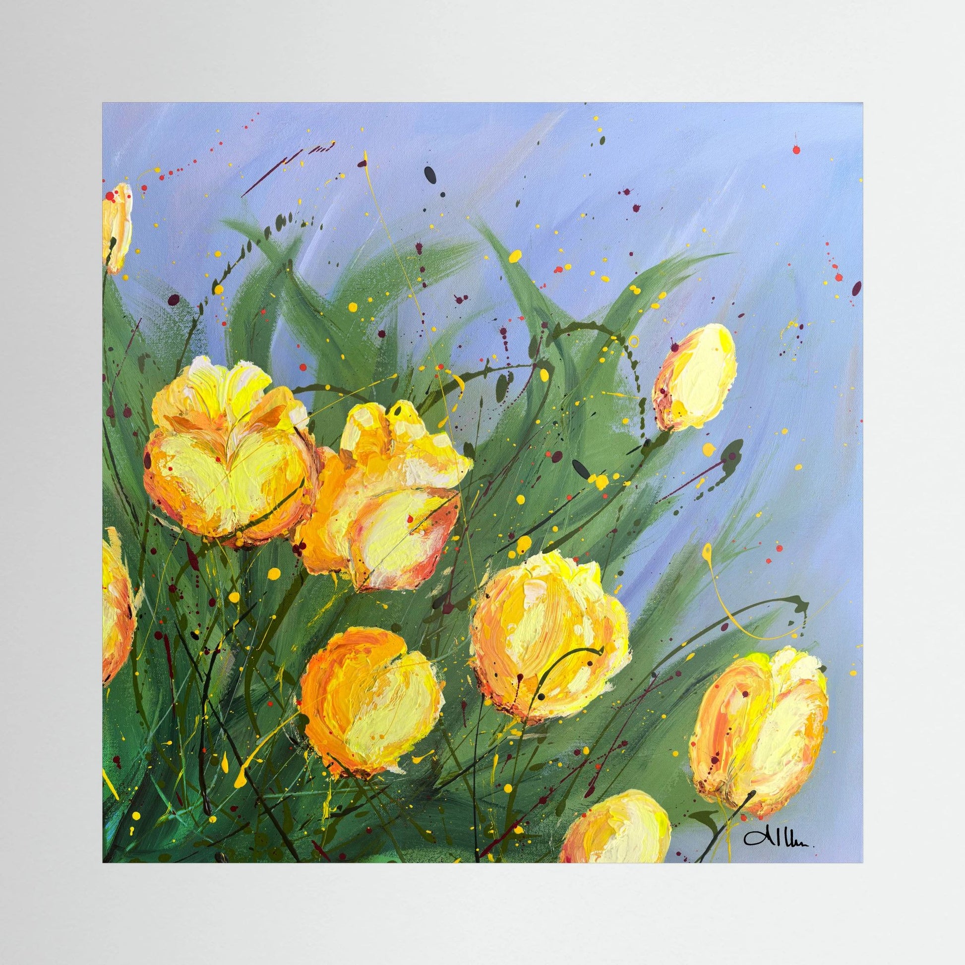 Lemon Bloom - Canvas Print