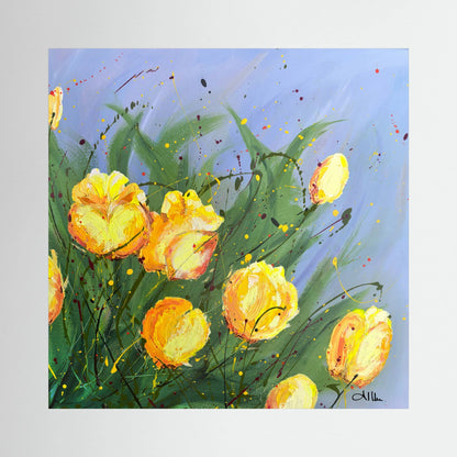 Lemon Bloom - Canvas Print